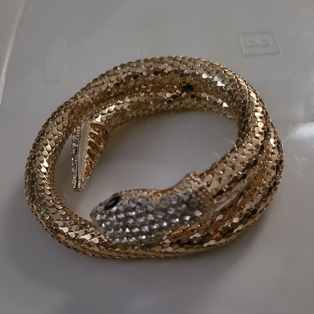 Gold Snake Bracelet